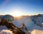 Sonnenaufgang am Pitztaler Gletscher Cafe 3440 (c) TVB Pitztal